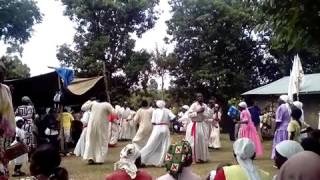 A church in Western Kenya during the burial [upl. by Ahsinelg336]