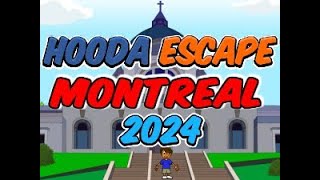 Hooda Escape Montreal 2024  Walkthrough  Hints  Cheats [upl. by Toby]