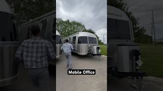 Mobile Office Airstream airstream rv travel camping [upl. by Neural]