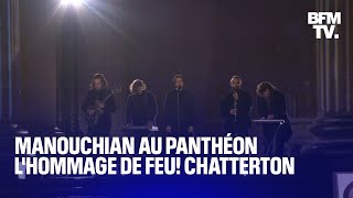 Missak Manouchian Feu Chatterton interprète quotLAffiche rougequot de Léo Ferré et Louis Aragon [upl. by Hadlee]