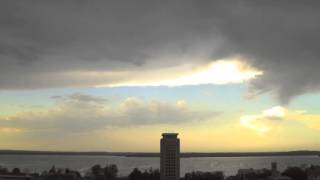 2013 May 14  Rain Shafts Heat Bursts north camera [upl. by Lindeberg]