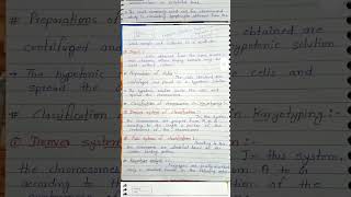 karyotyping genetic selfnotes nursing genetics youtuber yt youtubeshorts ytshorts [upl. by Orodoet]