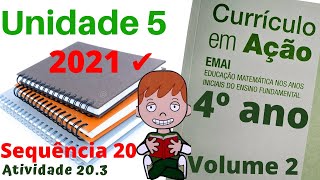 Análise de gráficos  Diferença de preços EMAI 4º ano  Unidade 5  Sequência 20  Atividade 203 [upl. by Gary]