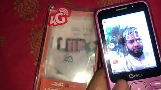 GeoPhone Geo T19 4G WiFi 2499TK A2Z Bangla Review [upl. by Boru]