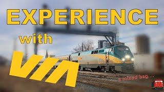 My MIXED Experiences with VIA Rail Cowl Rambles [upl. by Oenire]