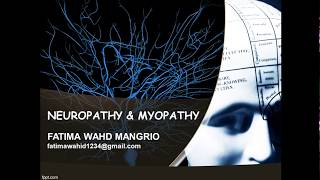 Neuropathies vs Myopathies [upl. by Montagu]