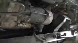 Replace Hino Dutro Starter Motor  Damn expensive Hino [upl. by Nosyk]