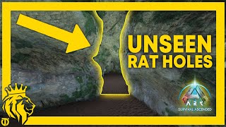 TOP 10 UNSEEN Rat Holes Part 2  The Island  ARK Survival Ascended [upl. by Hubsher]