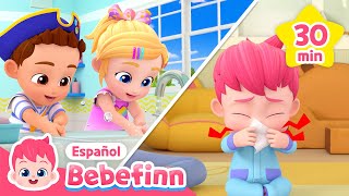 ¡Usemos Buenos Modales en Todos los Lugares  Hábitos Saludables  Bebefinn Canciones Infantiles [upl. by Annaiv747]