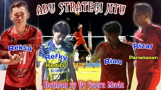 ADU STRATEGI‼️ Antara Dua Pelatih Team  Batman 27 Vs Supra Muda [upl. by Yeta]