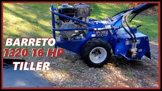 BARRETO 1320 16 HP TILLER REVIEW Spring Garden [upl. by Blumenthal136]