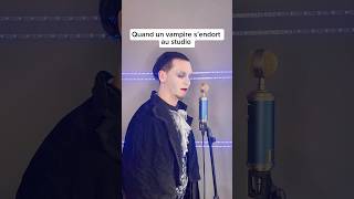 Je ne m’attendais pas à ça…😮 studiosession studio recording vampire [upl. by Nosnah]