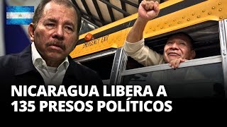 EEUU logra que NICARAGUA libere a 135 presos políticos del régimen de DANIEL ORTEGA  El Comercio [upl. by Nehr271]