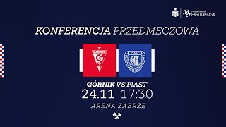 Konferencja prasowa przed meczem Górnik Zabrze  Piast Gliwice [upl. by Feldman]