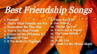 BEST FRIENDSHIP SONGS  NONSTOP [upl. by Ayifa]