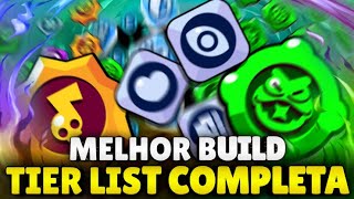 GUIA COMPLETO A MELHOR BUILD PARA TODOS OS 68 BRAWLERS DO BRAWL STARS brawlstars [upl. by Odnama]