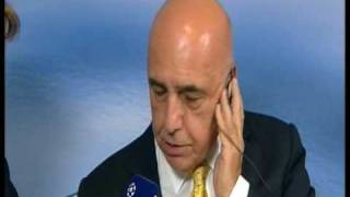 Galliani rimprovera Alciato [upl. by Nnaarat]