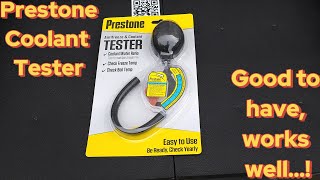 Prestone AF1420 AntifreezeCoolant Tester [upl. by Hourihan]