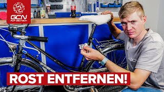 Wie man Rost am Fahrrad entfernt [upl. by Idmann938]