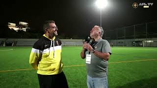 Flash Interview  Oeiras x Mem Martins  2ª Divisão Futebol Série 2  Jornada 4 [upl. by Ellehsem]