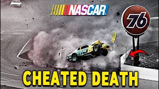 NASCAR Drivers Escape Death [upl. by Essilem]