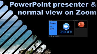 How to view your presenter notes while using Zoom in KEYNOTE with a single screen [upl. by Estevan]