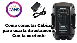 Cómo conectar cabina Directamente a la corriente sin dañar la Batería se puede usar mientras carga [upl. by Ttocs]