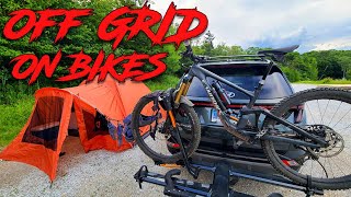 FREE CAMPING AT KILLINGTON BIKE PARK killingtonMTB goprohero9 bikepark [upl. by Bernadina]