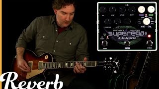 ElectroHarmonix Superego   Reverb Tone Report Demo [upl. by Kcirdec49]