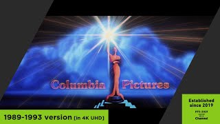 Columbia Pictures 19811993 ident sequence 19891993 4K UHD [upl. by Gypsie]