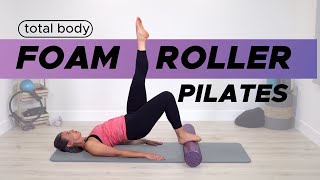 Foam Roller Pilates Workout  Intermediate Mat Pilates [upl. by Barmen910]