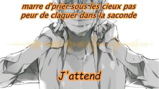 Nightcore jattends de  BlamS [upl. by Odlo820]