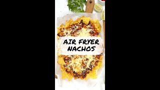 Air Fryer Nachos vegetarian [upl. by Sirovat]