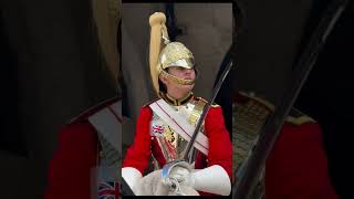 household cavalry majestic kings Guards Horse londonshorts royalguardskingsguard london travel [upl. by Hanson188]