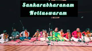 Sankarabharanam Nottuswaram  Violin Group Performance at Students Night 🎻✨ [upl. by Preiser]