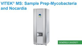 VITEK MS Sample PrepMycobacteria and Nocardia [upl. by Trebreh]