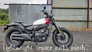 Lightweight 270° Cruiser ‖ CFMOTO 450CLC First Ride [upl. by Worlock]