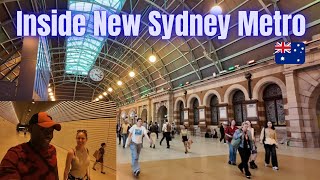 WHAT IS THE NEW SYDNEY METRO REALLY LIKE [upl. by Atsejam169]