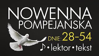 Nowenna Pompejańska  cz DZIĘKCZYNNA  wersja SZYBSZA z muzyką w tle [upl. by Ahsenom176]