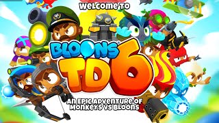 Bloons TD6 No Commentary Spice Islands Hard Half Cash [upl. by Ojibbob252]