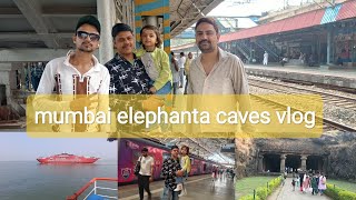 MUMBAI ELEPHANTA CAVES FULL VLOG  MUMBAI VIRAL VLOG ELEPHANTA CAVES [upl. by Aisatsanna]