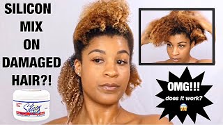 How To Repair Damaged Hair  SILICON MIX AS DEEP CONDITIONER [upl. by Gilder]