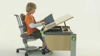 moll Runner Ergonomic Study Table for Children [upl. by Iddo]