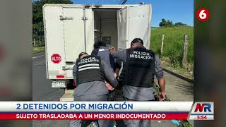 Policía de Migración detiene a presunto traficante de migrantes [upl. by Garwin]