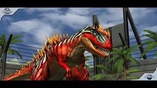 Metriacanthosaurus trong jurassic world the game [upl. by Demetris130]