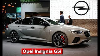 2018 Opel Insignia GSi  Walkaround Exterior amp Interior [upl. by Lewes855]