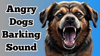 Dog Sound  Dog Barking  Dog Voice  Angry Dogs Barking Sound [upl. by Olecram]