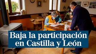 Baja la participación en Castilla y León a las 1800 horas es del 5162 [upl. by Alliuqa55]