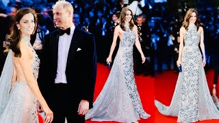 Catherine So Romantic In Most Ethereal Jenny Packham Evening Gowns At Royal Engagement [upl. by Barbi]