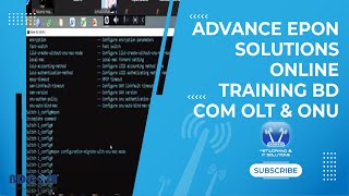 Advance Epon Solutions Online Training BD COM OLT amp ONU [upl. by Nie]